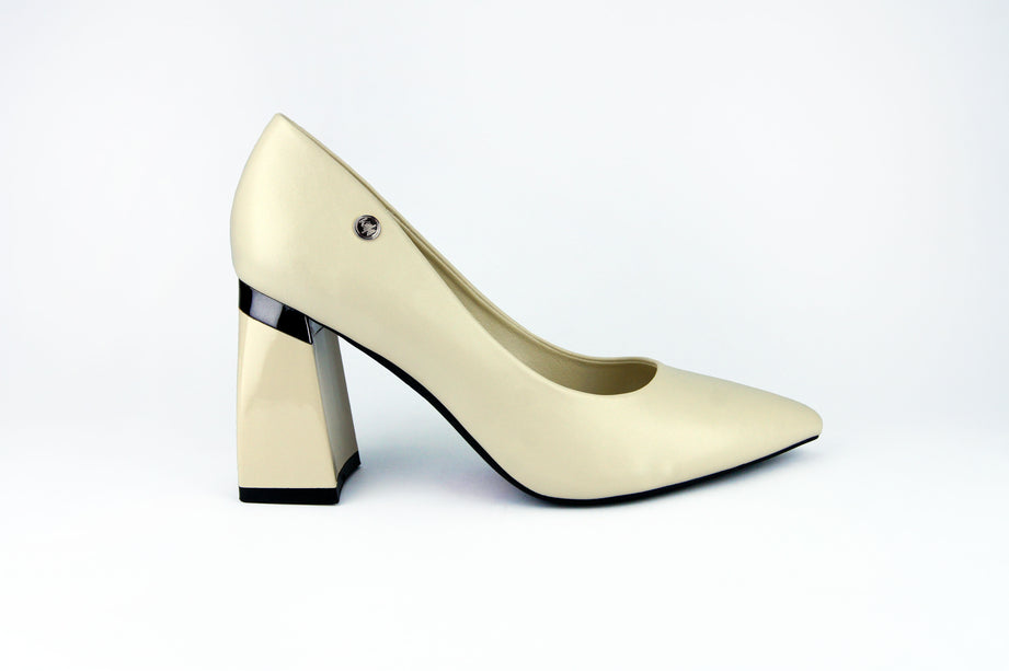 Tacones / Stiletto Ayla Crema
