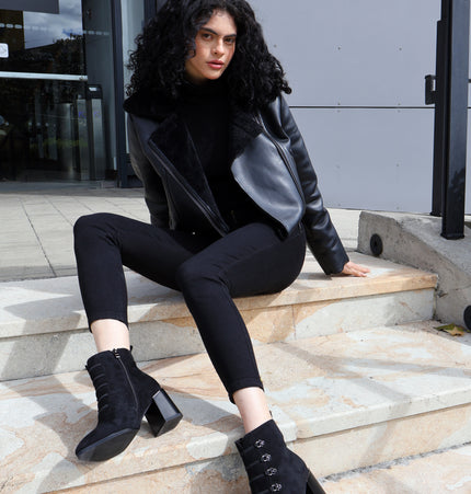 Botines Tahy Negro