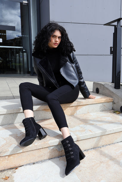 Botines Tahy Negro