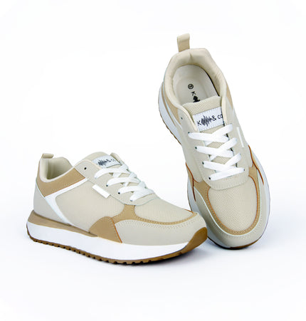 Tenis Amina Beige