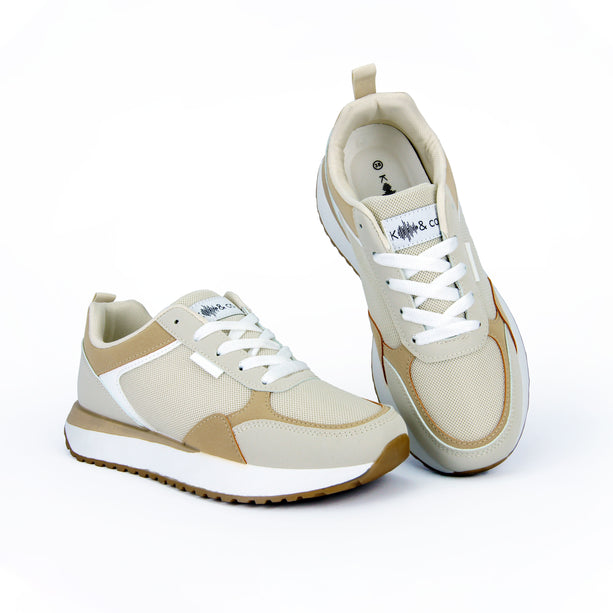 Tenis Amina Beige