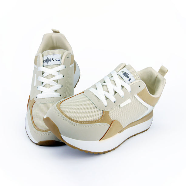 Tenis Amina Beige