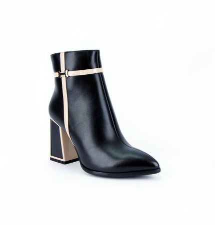 Botines Ari bicolor con herraje
