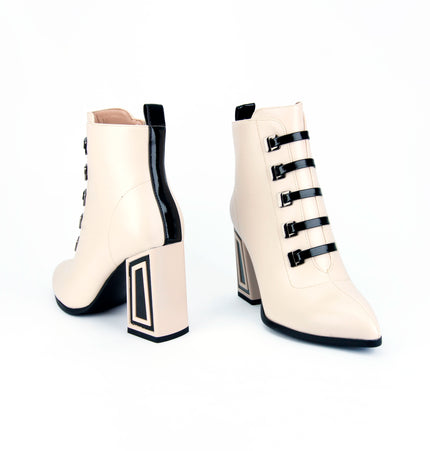 Botines Addy estilo vintage