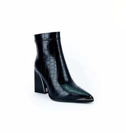 Botines Alexa textura croco