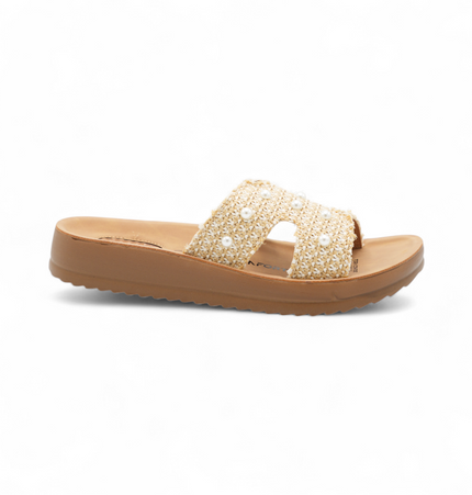 Sandalia Paula Beige