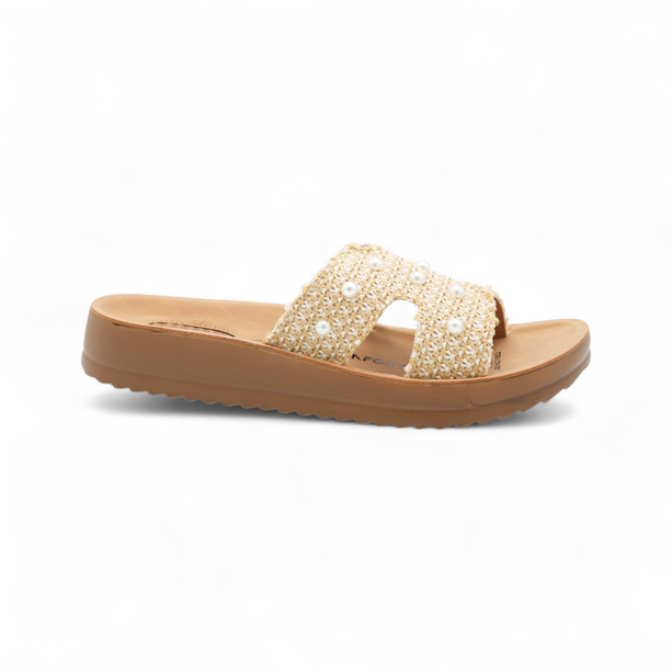 Sandalia Paula Beige