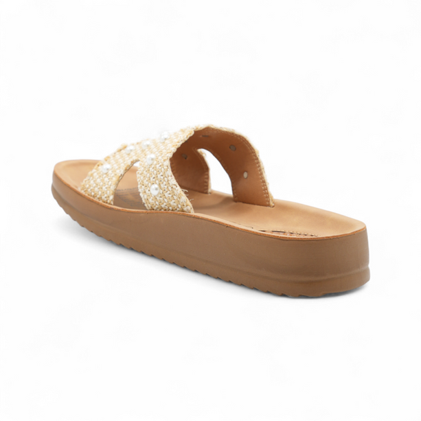 Sandalia Paula Beige