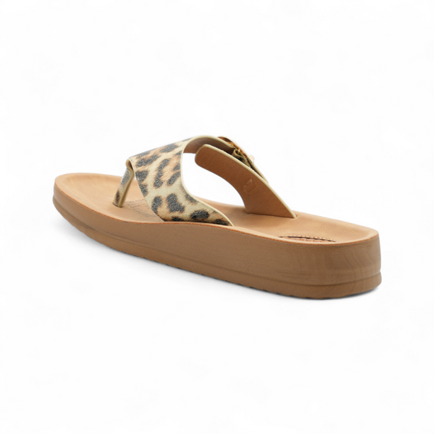 Sandalia Leana Cafe Leopardo
