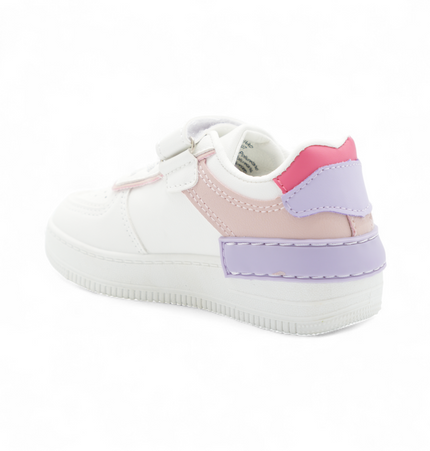 Tenis Abril Blanco con Rosado