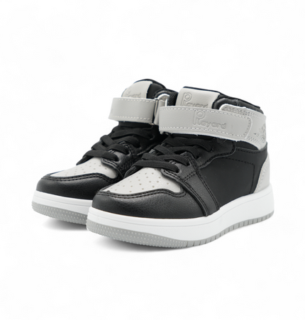 Tenis Andy Negro con Gris