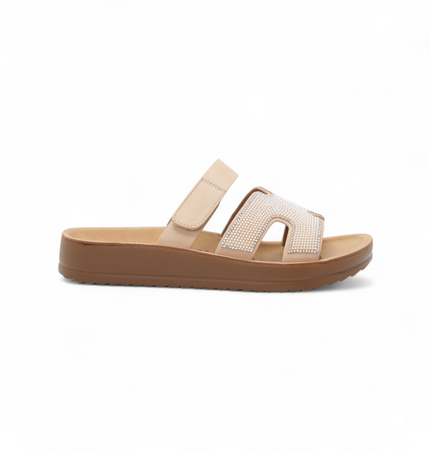 Sandalia Zuri Beige