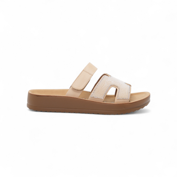 Sandalia Zuri Beige