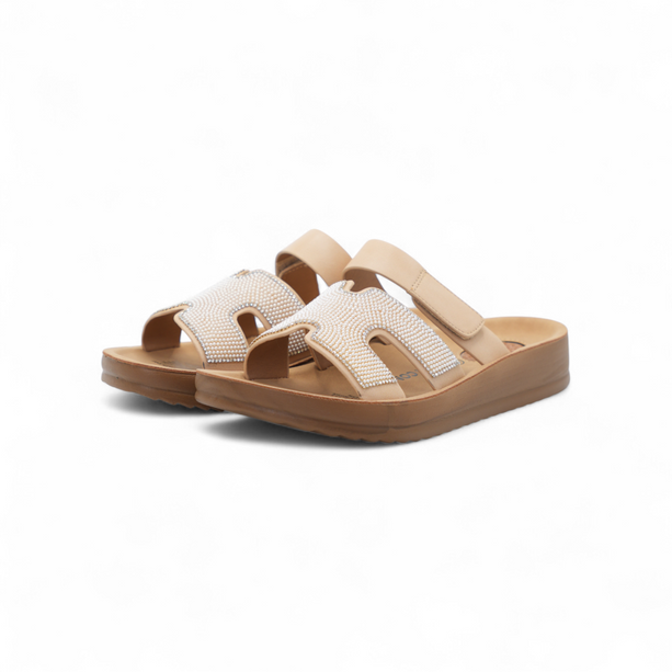Sandalia Zuri Beige