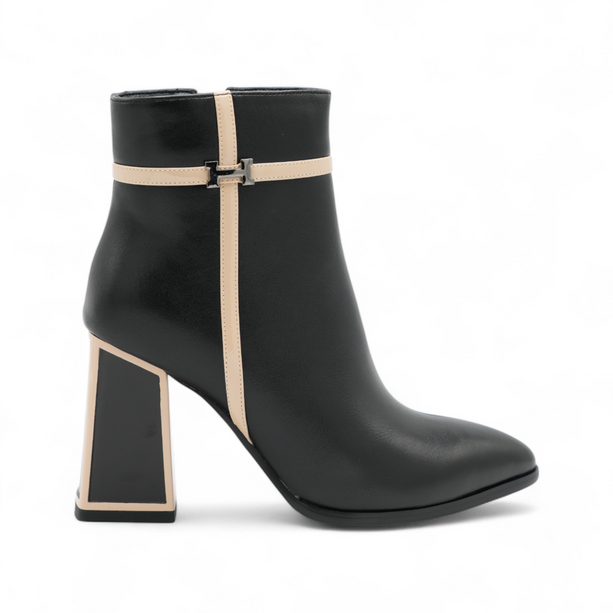 Botines Ari bicolor con herraje