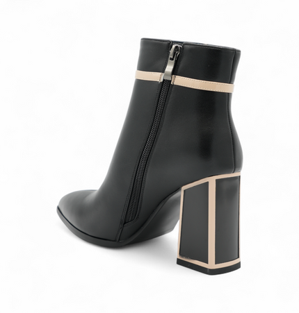 Botines Ari bicolor con herraje