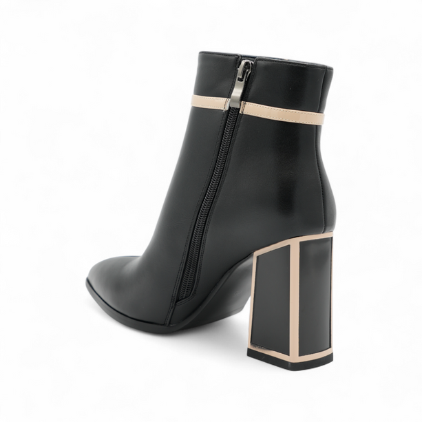Botines Ari bicolor con herraje