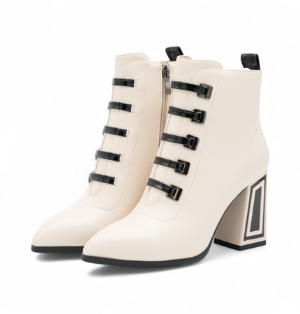 Botines Addy estilo vintage