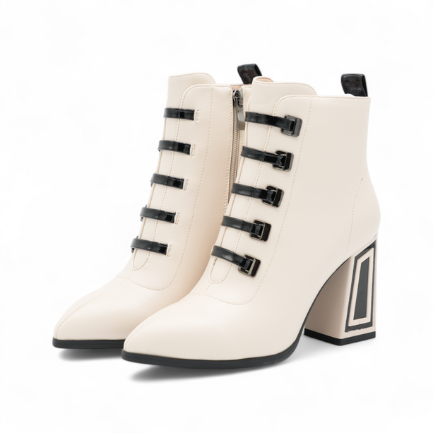Botines Addy estilo vintage