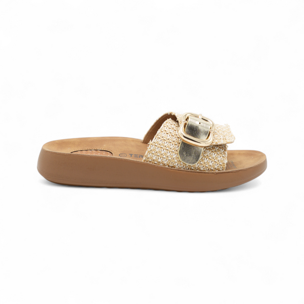 Sandalia Pina Beige