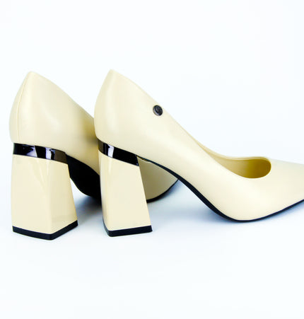 Tacones / Stiletto Ayla Crema