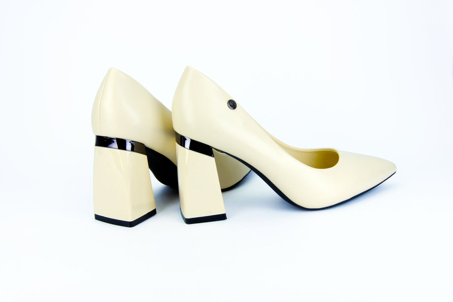 Tacones / Stiletto Ayla Crema