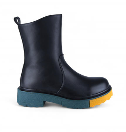 Botines Caeli Larga Negro
