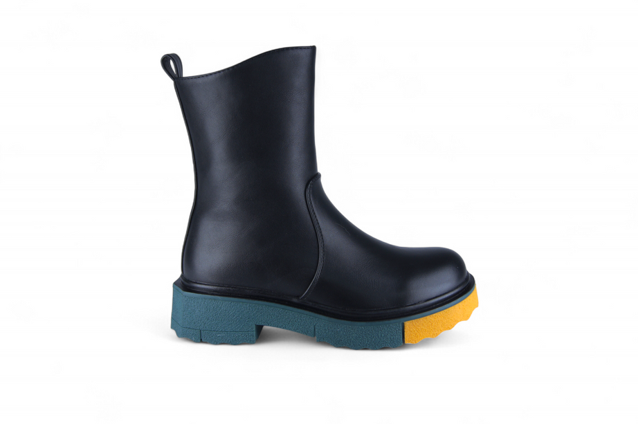 Botines Caeli Larga Negro