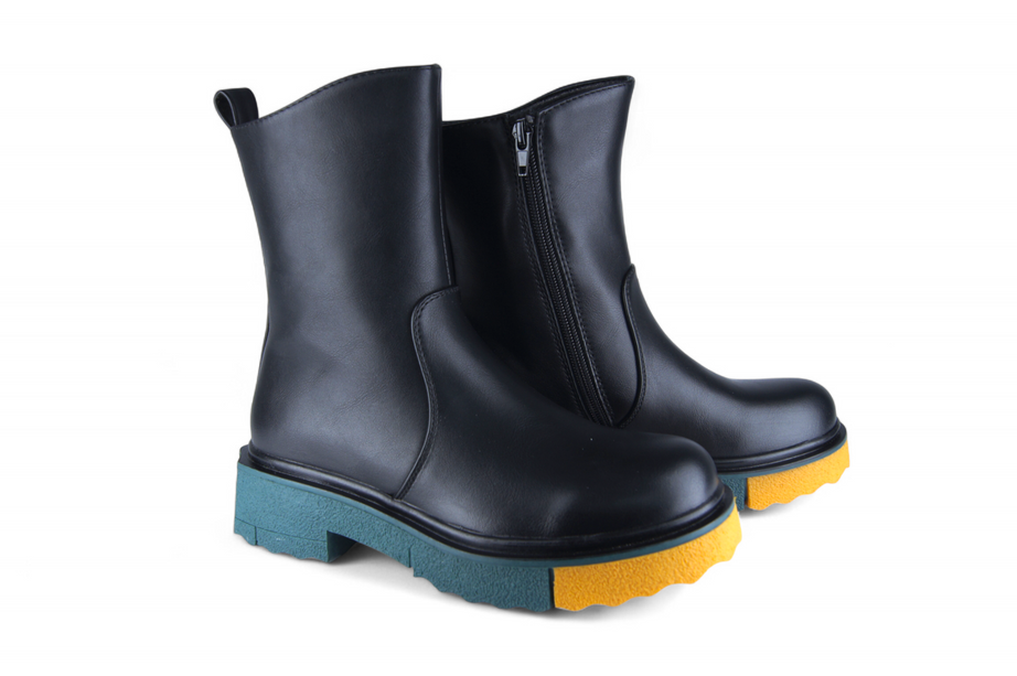 Botines Caeli Larga Negro