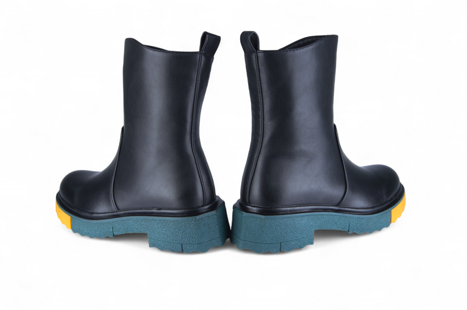 Botines Caeli Larga Negro