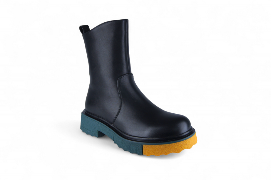 Botines Caeli Larga Negro