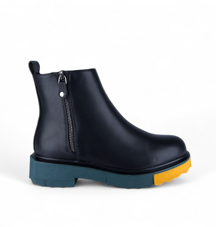 Botines Caeli Corta Negro