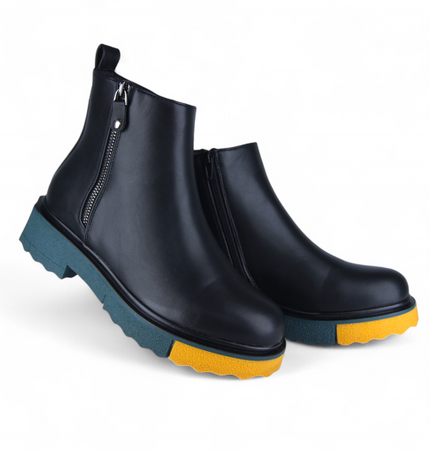 Botines Caeli Corta Negro