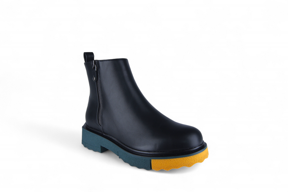Botines Caeli Corta Negro
