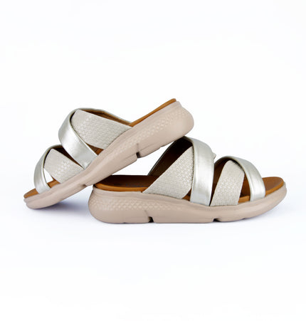 Sandalia Nia Beige