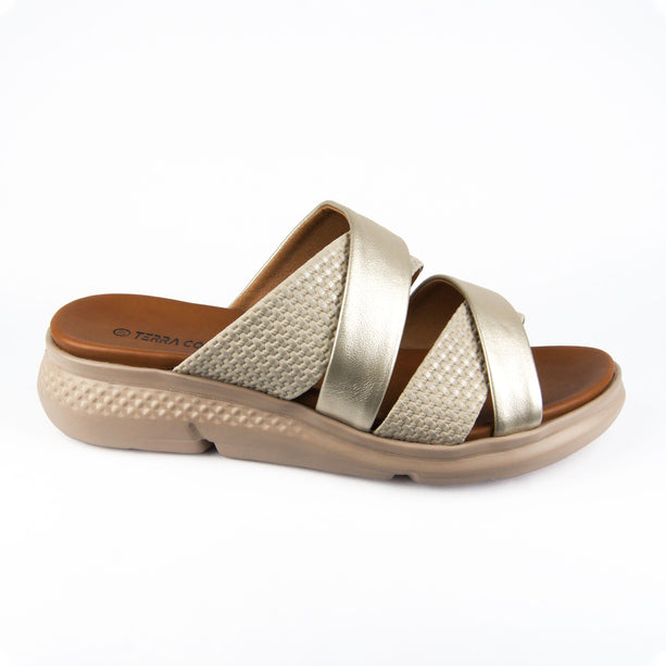 Sandalia Nia Beige