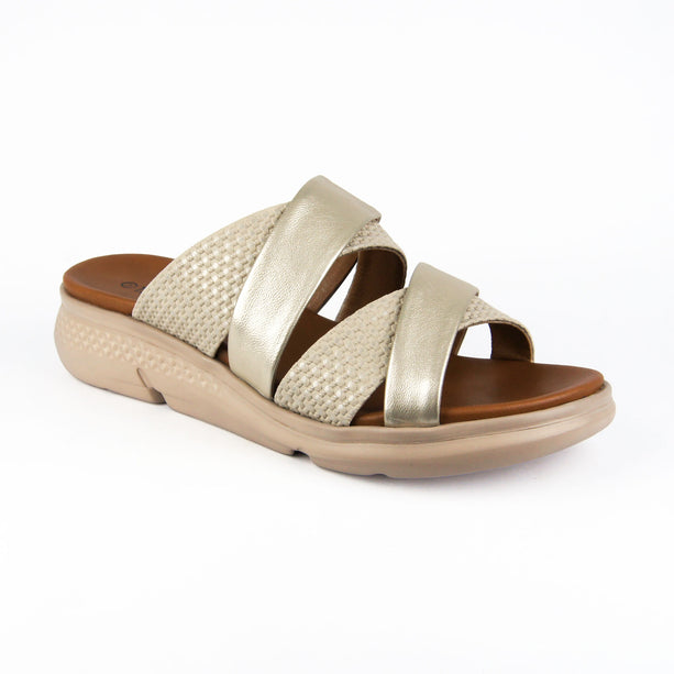 Sandalia Nia Beige