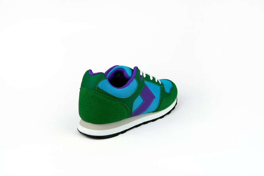 Tenis Kaori Verde con azul