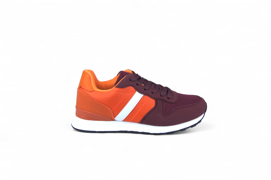 Tenis Saba Rojo con naranja