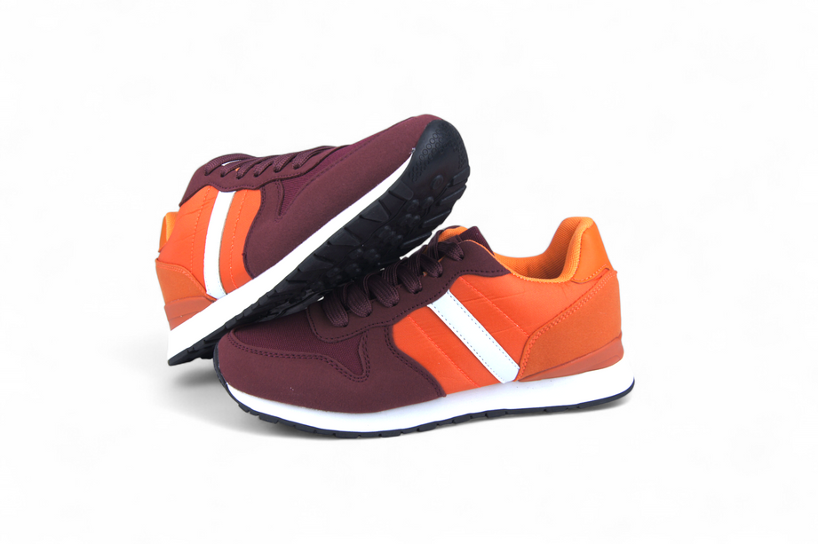 Tenis Saba Rojo con naranja
