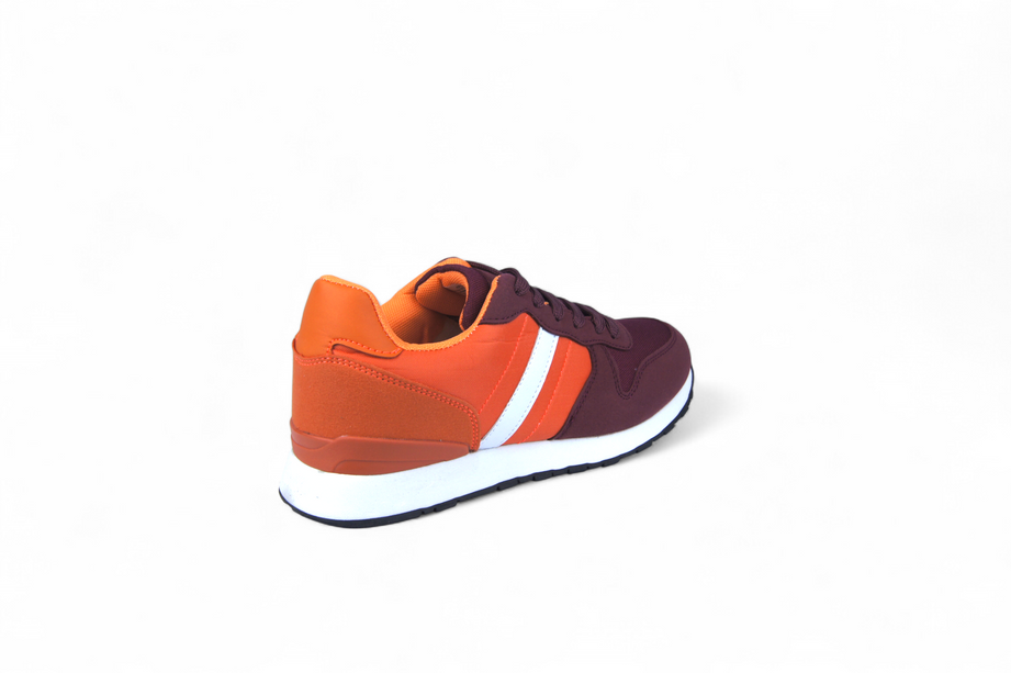 Tenis Saba Rojo con naranja