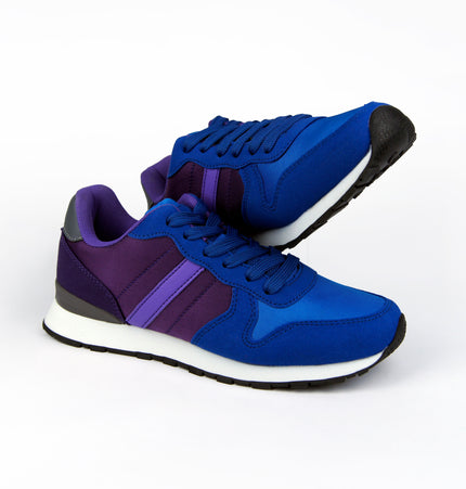 Tenis Saba Azul con Morado