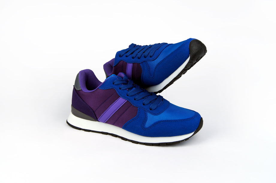 Tenis Saba Azul con Morado