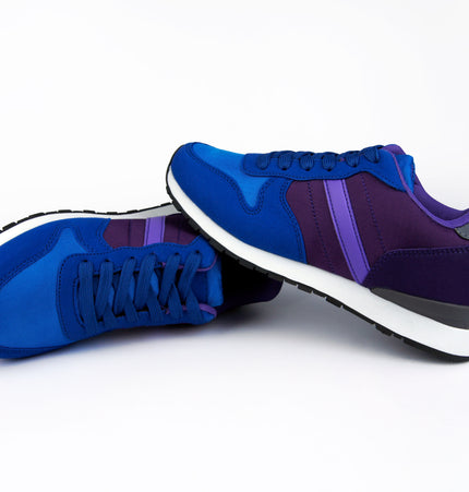 Tenis Saba Azul con Morado