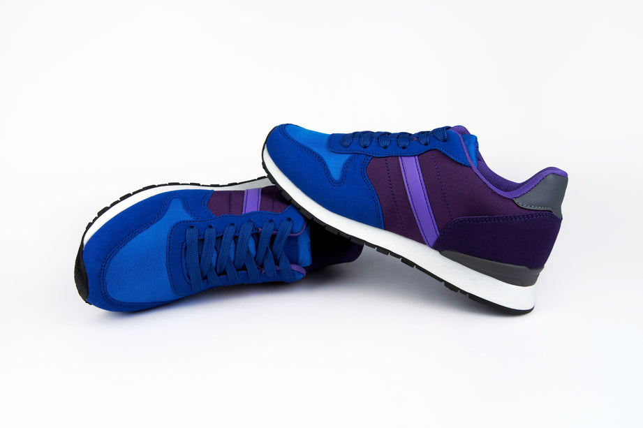 Tenis Saba Azul con Morado