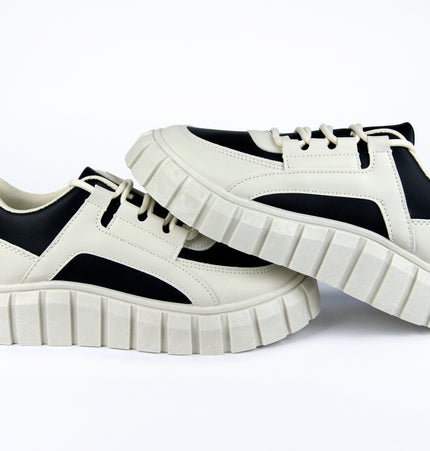 Tenis Dafne Blanco con negro