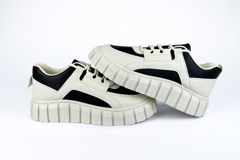Tenis Dafne Blanco con negro