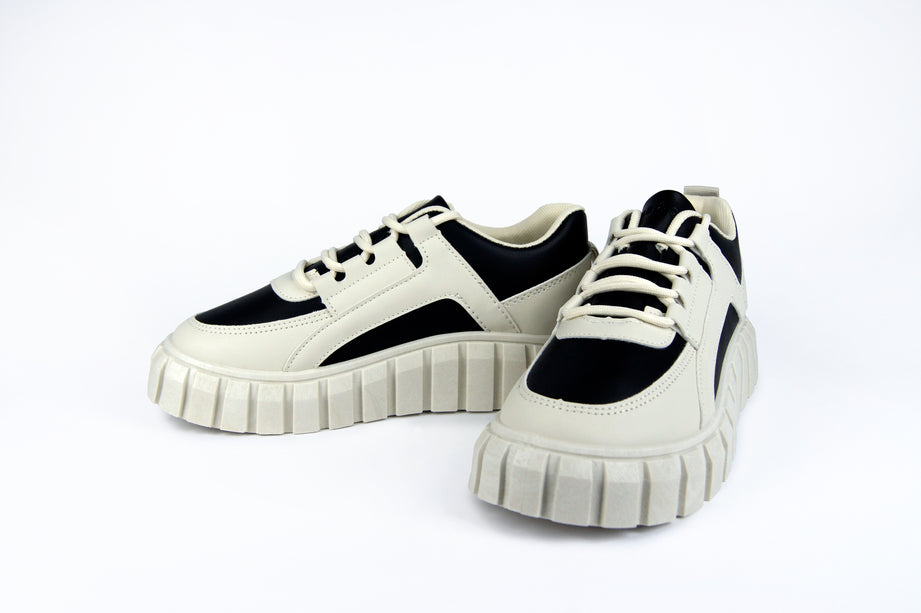 Tenis Dafne Blanco con negro