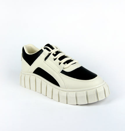 Tenis Dafne Blanco con negro