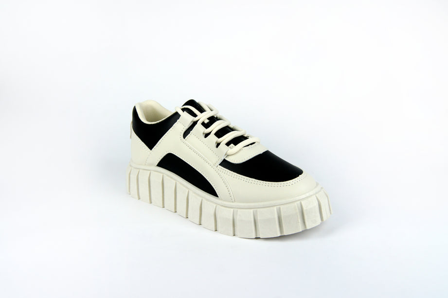 Tenis Dafne Blanco con negro